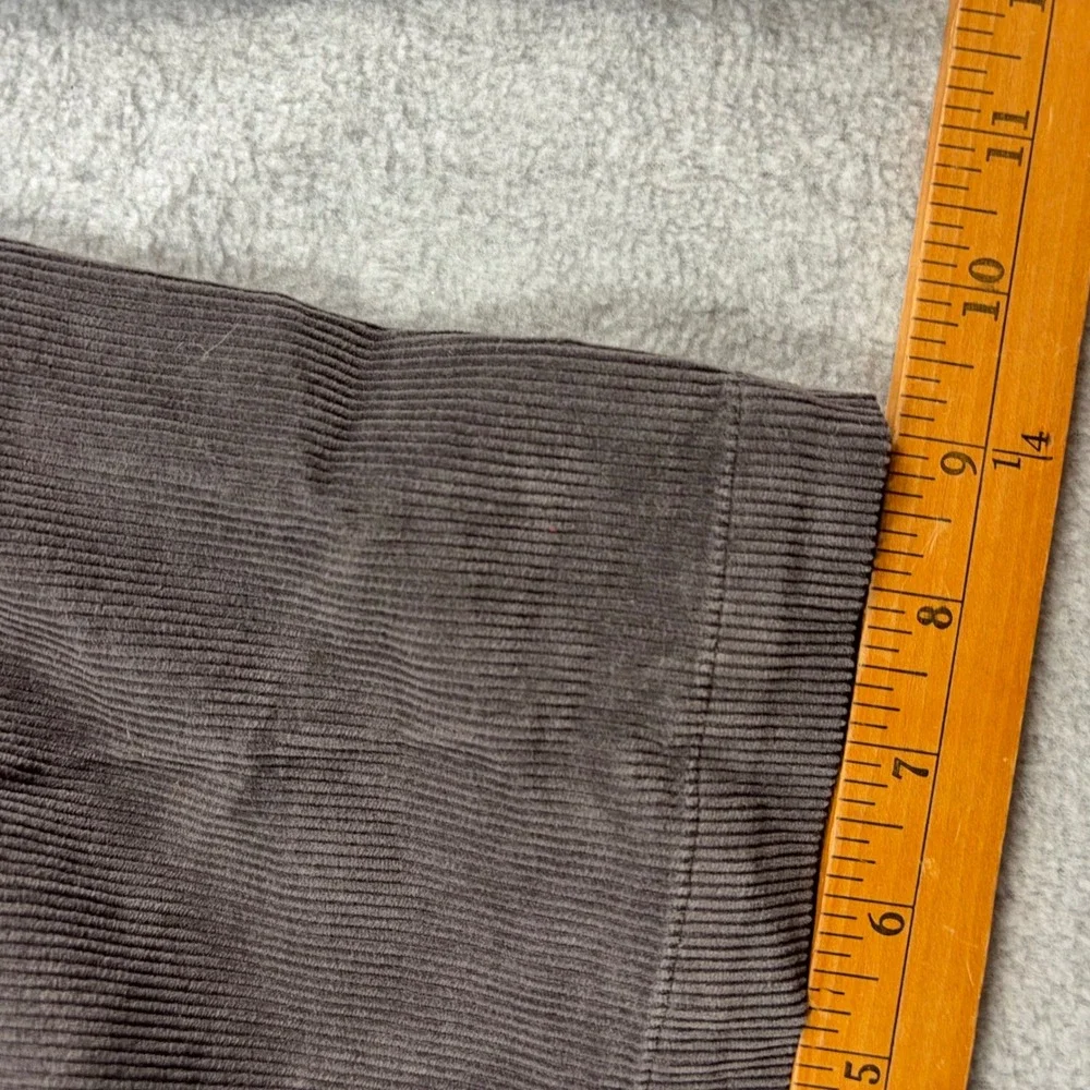 Haggar Corduroy Pants Mens 40x32 Monument Solid NWT Classic Fit Comfort Waist